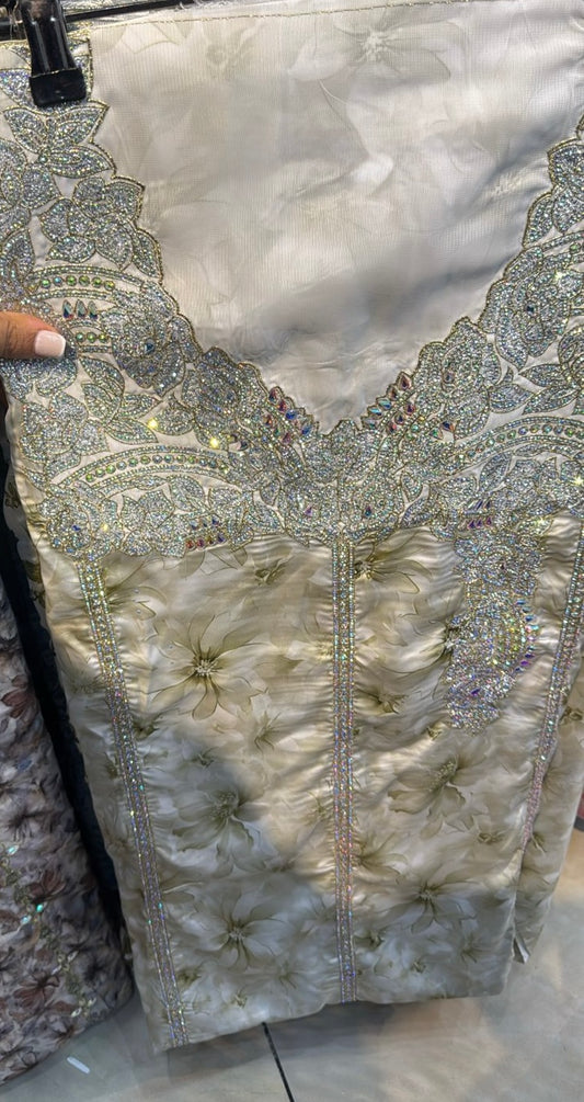 Crystal Bloom Mukhawers 🩵